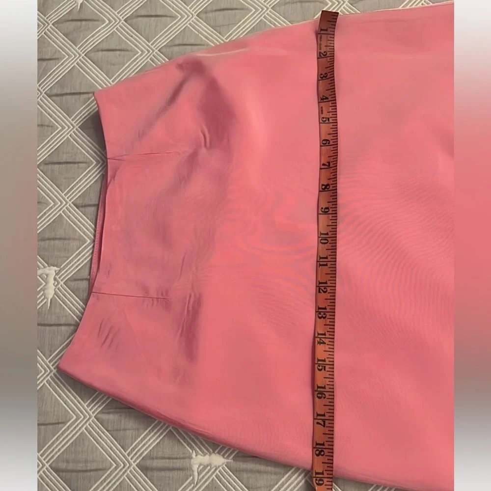Vintage Y2K Elegant Pink pencil maxi skirt by Rue Verte size S - Picture 5 of 7